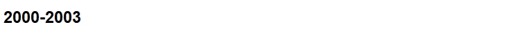 2000-2003
