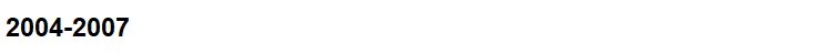 2004-2007